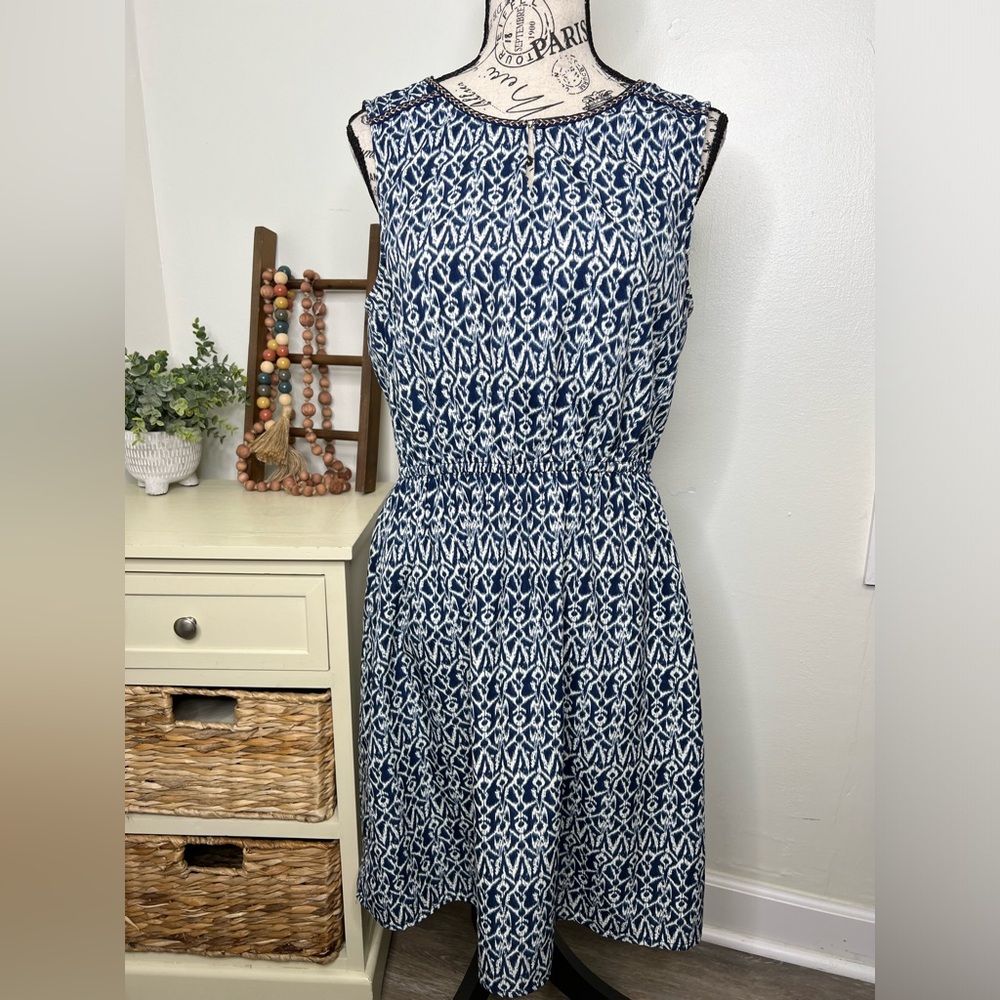 Skies are Blue Sleeveless Dress